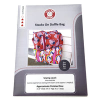 Stacks On Duffle Bag Little Moo Designs Paper Pattern