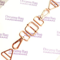 KITS Brushed Rose Gold Hardware