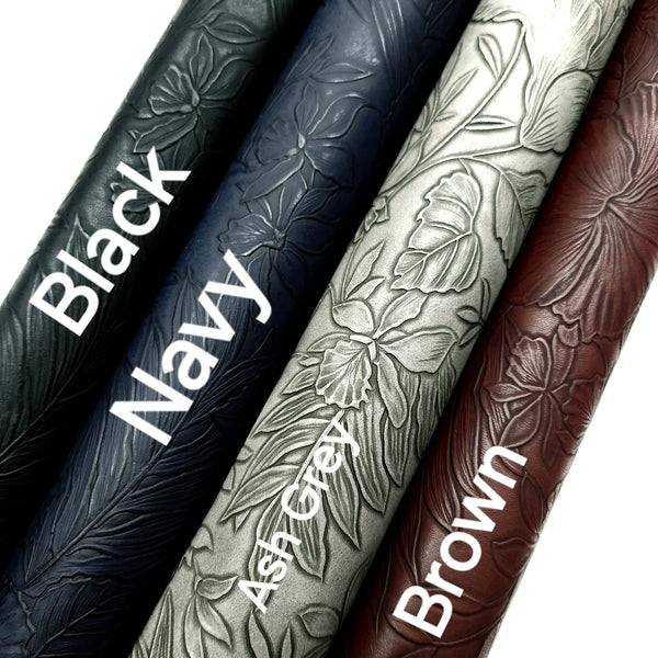 Floral Embossed Vinyl Darks