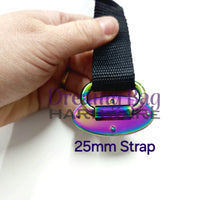 25mm -38mm Oval Backed Strap Connector