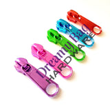 #5 Zipper Pull Metallic