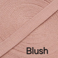 38mm (1.5") Cotton Canvas Solid Colours Webbing