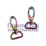 20mm Oval Swivel Snap Clips D ring Connector