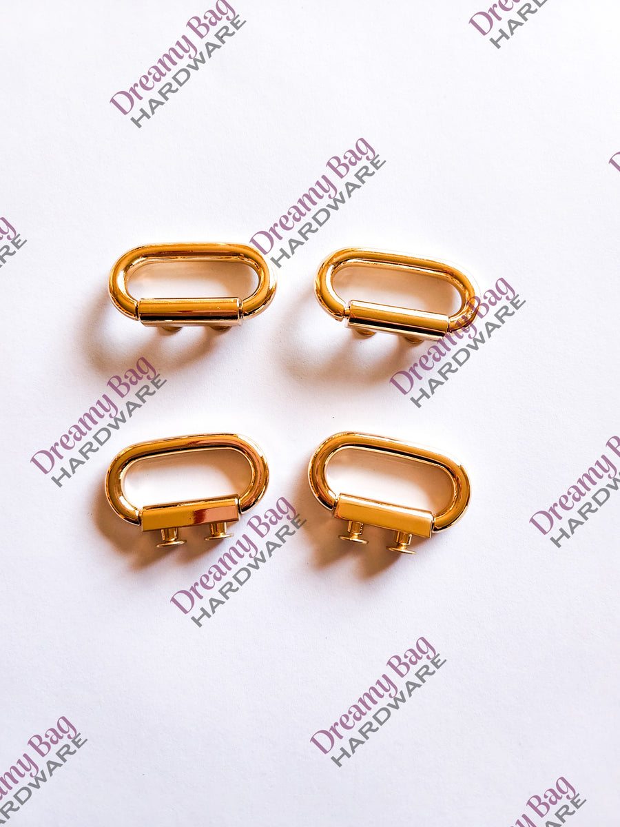 25mm 1 Oval Slim Strap Connector 4 Pack Custom Made Dreamy Bag   Photo 1674298591896 1200x1200 